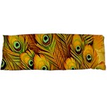 Peacock Feathers Green Yellow Body Pillow Case (Dakimakura) Body Pillow Case