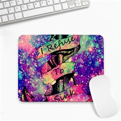 Anchor Purple Space Small Mousepad by Bedest