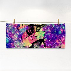 Anchor Purple Space Hand Towel by Bedest