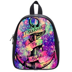 Anchor Purple Space School Bag (small) by Bedest