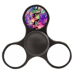 Anchor Purple Space Finger Spinner by Bedest