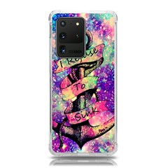 Anchor Purple Space Samsung Galaxy S20 Ultra 6 9 Inch Tpu Uv Case by Bedest