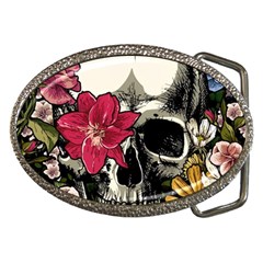 Skull Flowers American Native Dream Catcher Legend Belt Buckles by Bedest