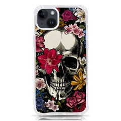 Skull Flowers American Native Dream Catcher Legend Iphone 14 Plus Tpu Uv Print Case by Bedest