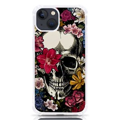 Skull Flowers American Native Dream Catcher Legend Iphone 13 Tpu Uv Print Case by Bedest