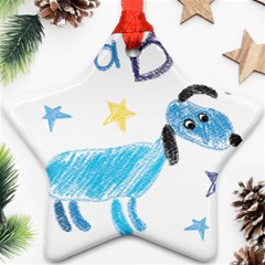 It s a boy Ornament (Star)