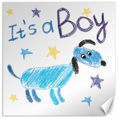 It s A Boy Canvas 12  X 12  by morgunovaart