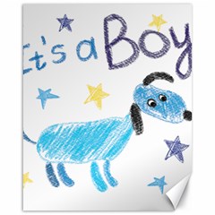 It s A Boy Canvas 16  X 20  by morgunovaart