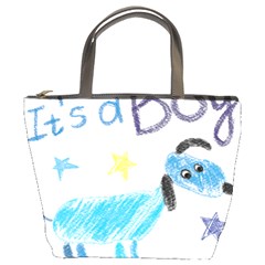 It s A Boy Bucket Bag by morgunovaart