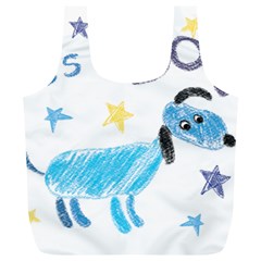 It s A Boy Full Print Recycle Bag (xl) by morgunovaart