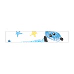 It s a boy Premium Plush Fleece Scarf (Mini) Back