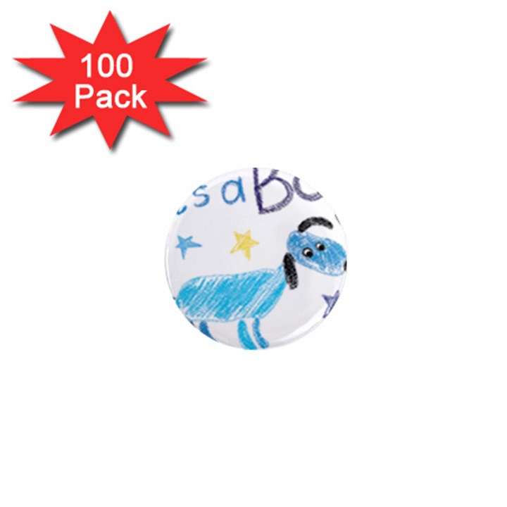 It s a boy 1  Mini Magnets (100 pack) 