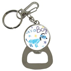 It s A Boy Bottle Opener Key Chain by morgunovaart