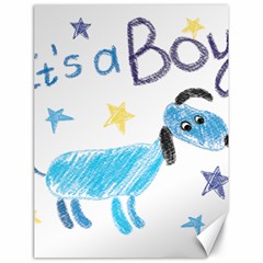 It s A Boy Canvas 18  X 24  by morgunovaart