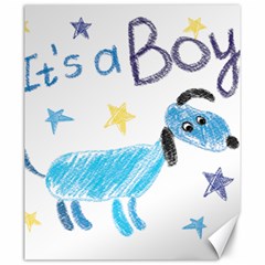 It s A Boy Canvas 20  X 24  by morgunovaart