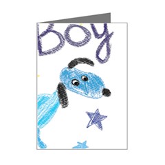 It s A Boy Mini Greeting Card by morgunovaart