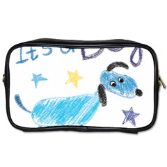 It s A Boy Toiletries Bag (two Sides) by morgunovaart