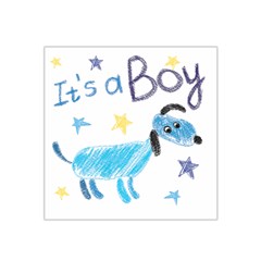 It s A Boy Satin Bandana Scarf 22  X 22 