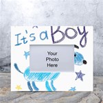 It s A Boy White Tabletop Photo Frame 4 x6  Front