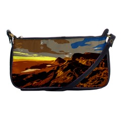 Scotland Monti Mountains Mountain Shoulder Clutch Bag by Cendanart