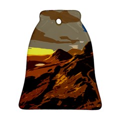 Scotland Monti Mountains Mountain Ornament (bell) by Cendanart