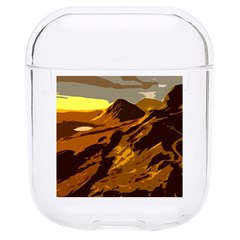 Scotland Monti Mountains Mountain Hard Pc Airpods 1/2 Case