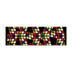 Graphic Pattern Rubiks Cube Sticker (bumper)