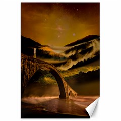 Bridge Of Regret Canvas 20  X 30  by Cendanart