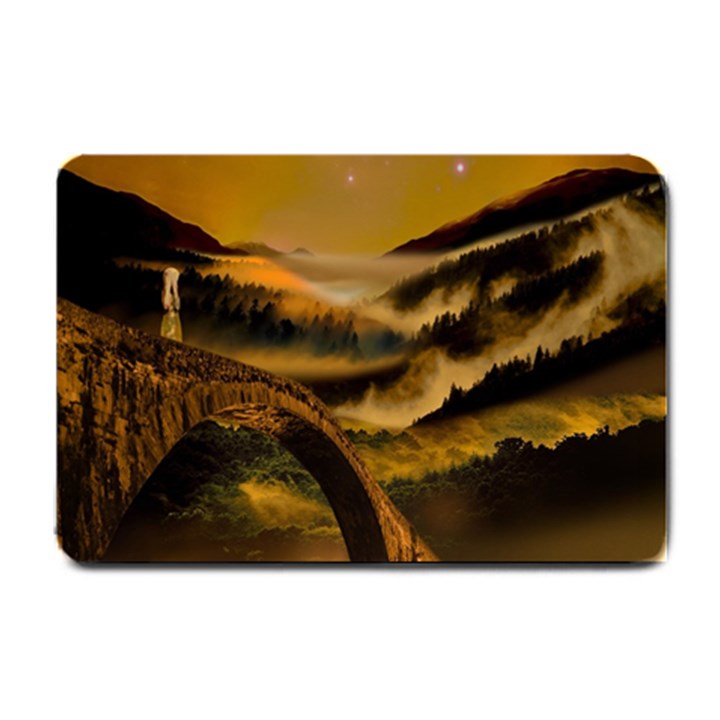 Bridge Of Regret Small Doormat