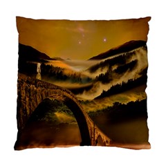 Bridge Of Regret Standard Cushion Case (one Side) by Cendanart