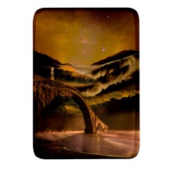 Bridge Of Regret Rectangular Glass Fridge Magnet (4 Pack) by Cendanart