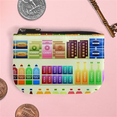 Supermarket Shelf Products Snacks Mini Coin Purse by Cendanart