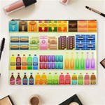 Supermarket Shelf Products Snacks Cosmetic Bag (XL) Front