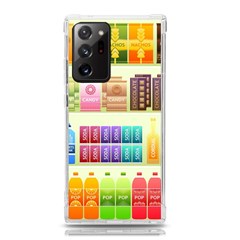 Supermarket Shelf Products Snacks Samsung Galaxy Note 20 Ultra Tpu Uv Case by Cendanart