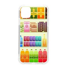 Supermarket Shelf Products Snacks Iphone 11 Tpu Uv Print Case by Cendanart