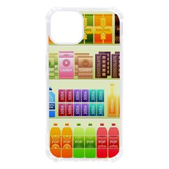 Supermarket Shelf Products Snacks Iphone 13 Tpu Uv Print Case by Cendanart