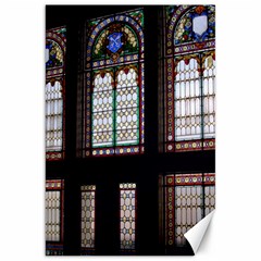 Stained Glass Window Krotoszyn Canvas 20  X 30  by Cendanart