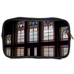 Stained Glass Window Krotoszyn Toiletries Bag (one Side) by Cendanart