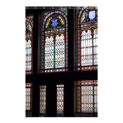 Stained Glass Window Krotoszyn Shower Curtain 48  X 72  (small)  by Cendanart