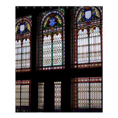 Stained Glass Window Krotoszyn Shower Curtain 60  X 72  (medium)  by Cendanart