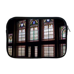 Stained Glass Window Krotoszyn Apple Macbook Pro 17  Zipper Case by Cendanart