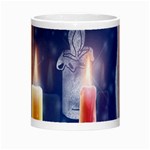 Christmas Lighting Candles Morph Mug Center