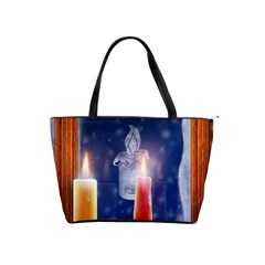 Christmas Lighting Candles Classic Shoulder Handbag by Cendanart