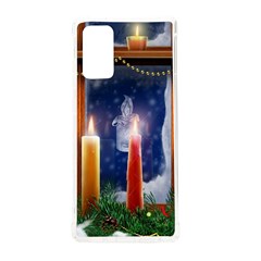 Christmas Lighting Candles Samsung Galaxy Note 20 Tpu Uv Case by Cendanart