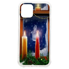 Christmas Lighting Candles Iphone 12 Mini Tpu Uv Print Case	 by Cendanart