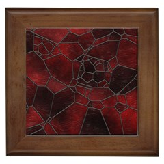 Mosaic Glass Glass Mosaic Colorful Framed Tile by Cendanart