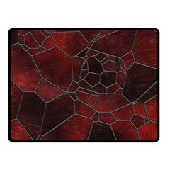 Mosaic Glass Glass Mosaic Colorful Fleece Blanket (small) by Cendanart