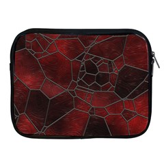 Mosaic Glass Glass Mosaic Colorful Apple Ipad 2/3/4 Zipper Cases by Cendanart