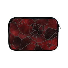 Mosaic Glass Glass Mosaic Colorful Apple Ipad Mini Zipper Cases by Cendanart