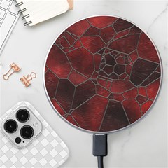 Mosaic Glass Glass Mosaic Colorful Wireless Fast Charger(white) by Cendanart